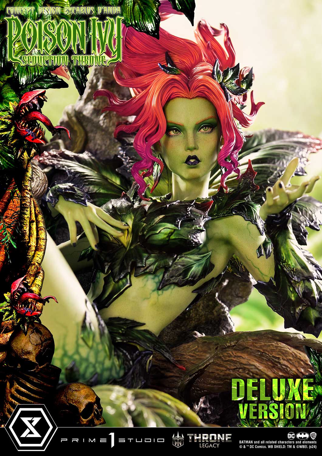 Poison Ivy Seduction Throne (Concept design by Carlos D'Anda) DX Version
