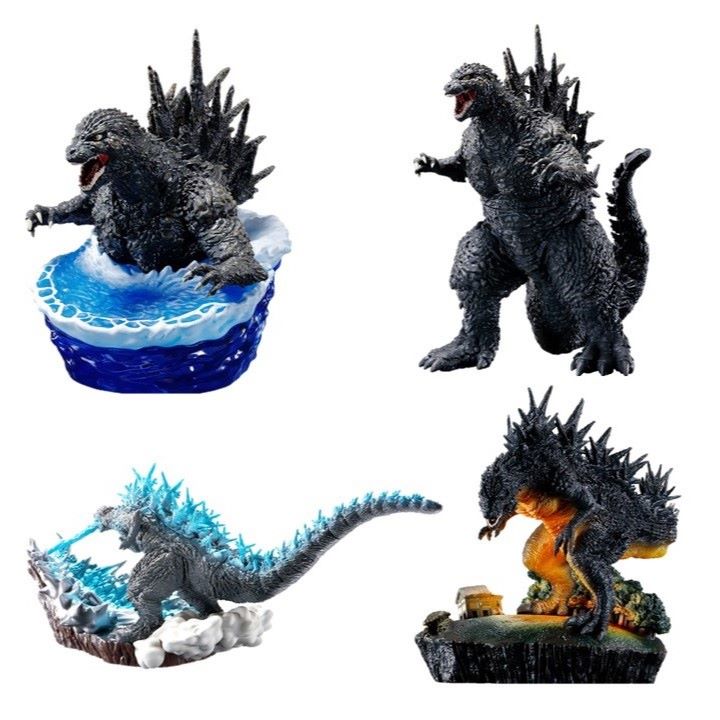 PetitramaEX Godzilla -1.0 from 0 to -1 set with gift