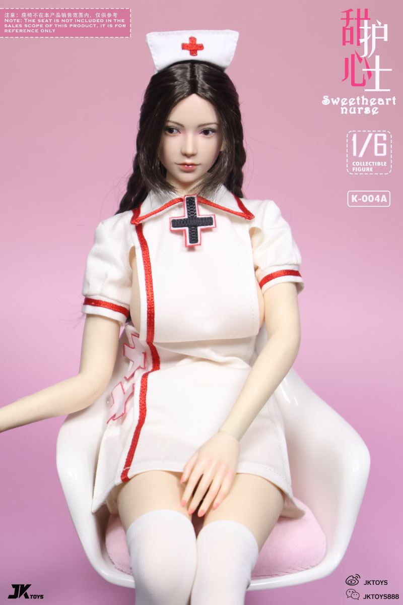 Sweetheart nurse head sculpture costume 1/6