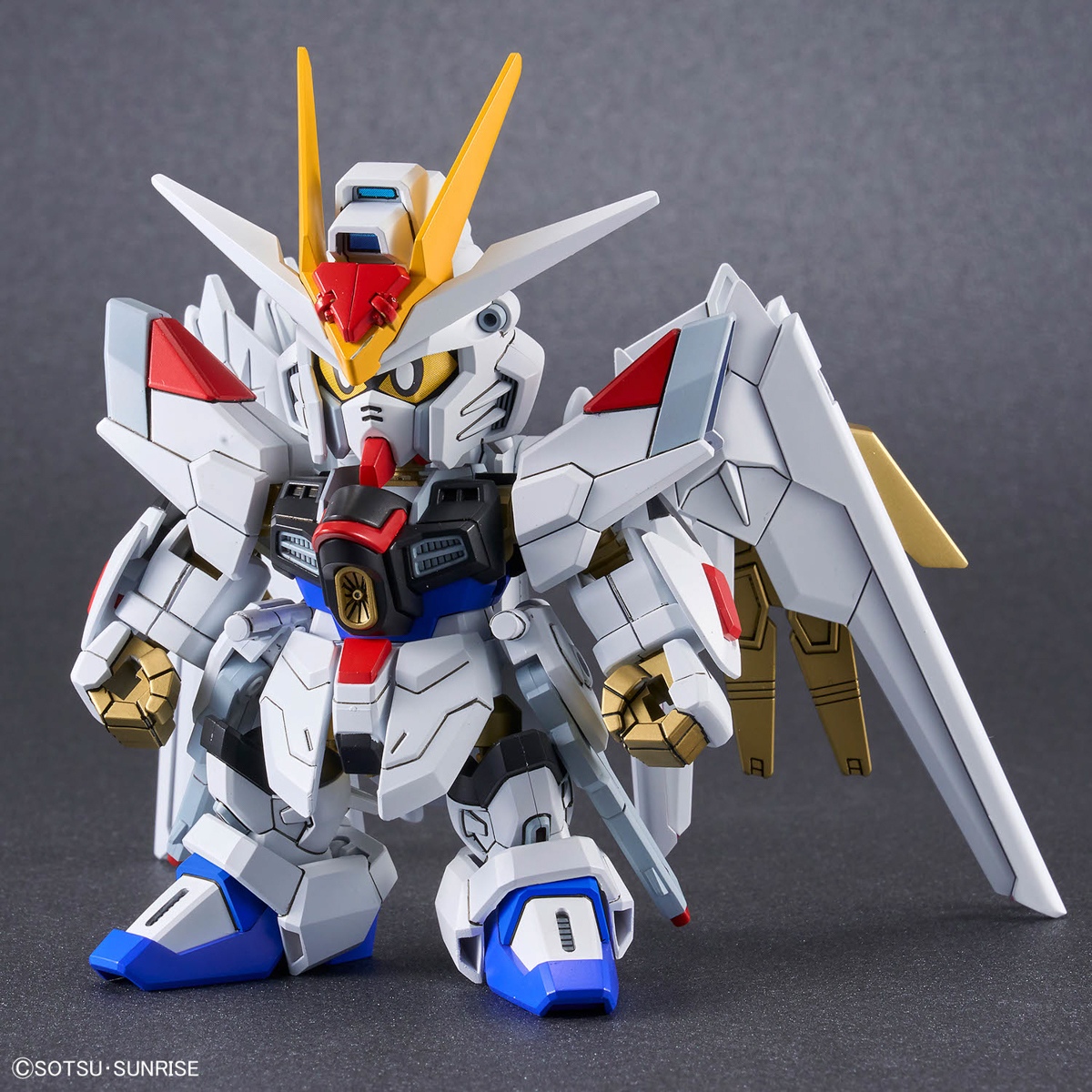 SD Gunlos Silhouette Mighty Strike Freedom Gundam