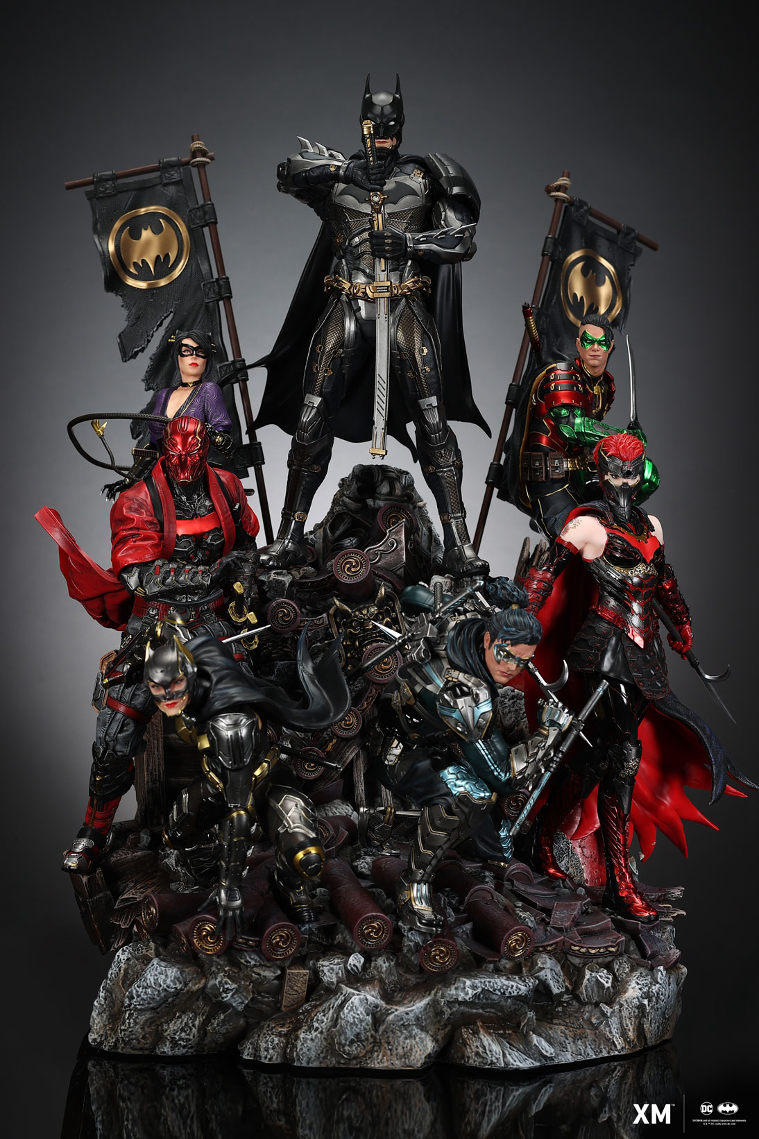 The Batman Family Diorama (Samurai Series)