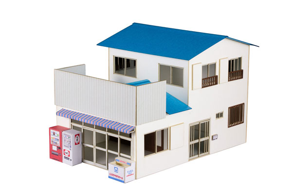 Paper kit Town Corner Accessory Series Store General Store 1/80