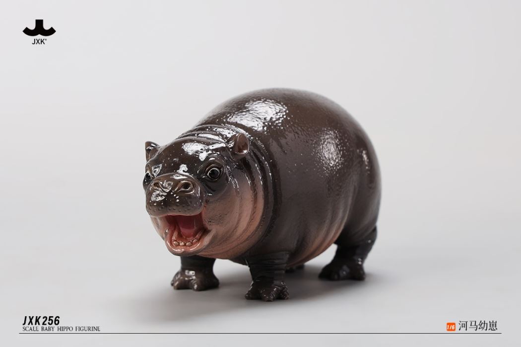 Baby Hippo Figurine 1/6