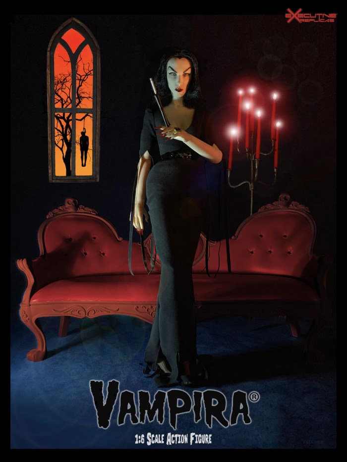 Vampira Action Figure-Color Version/Black and White Version 1/6