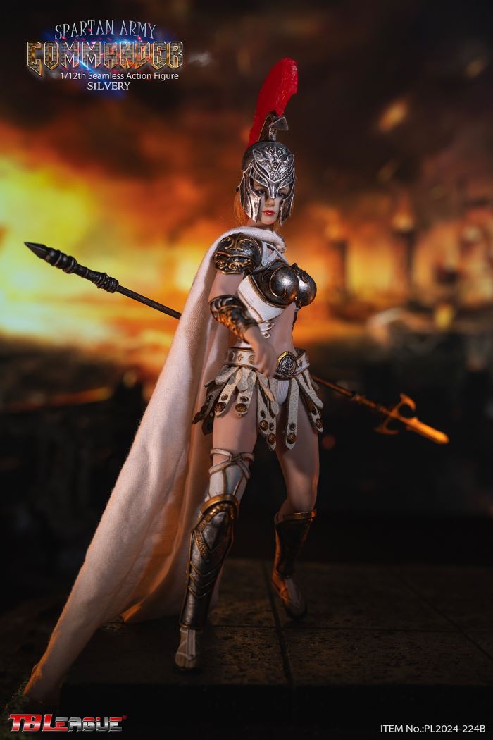 Spartan Army Commander- Silver 1/12