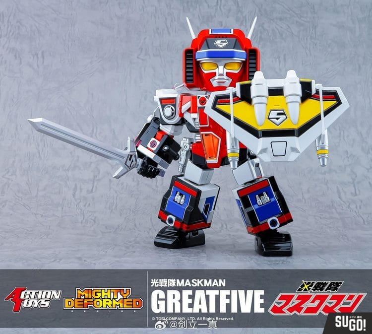 Mighty Deformed Maskman Greatfive