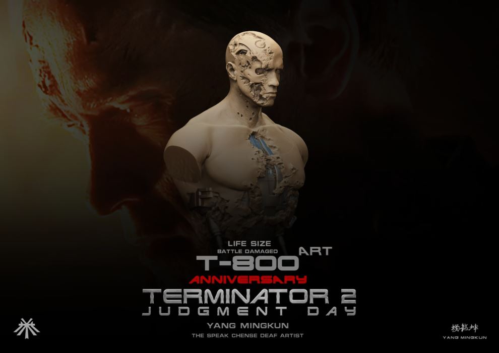 T-800 Terminator Commemorating the 40th Anniversary