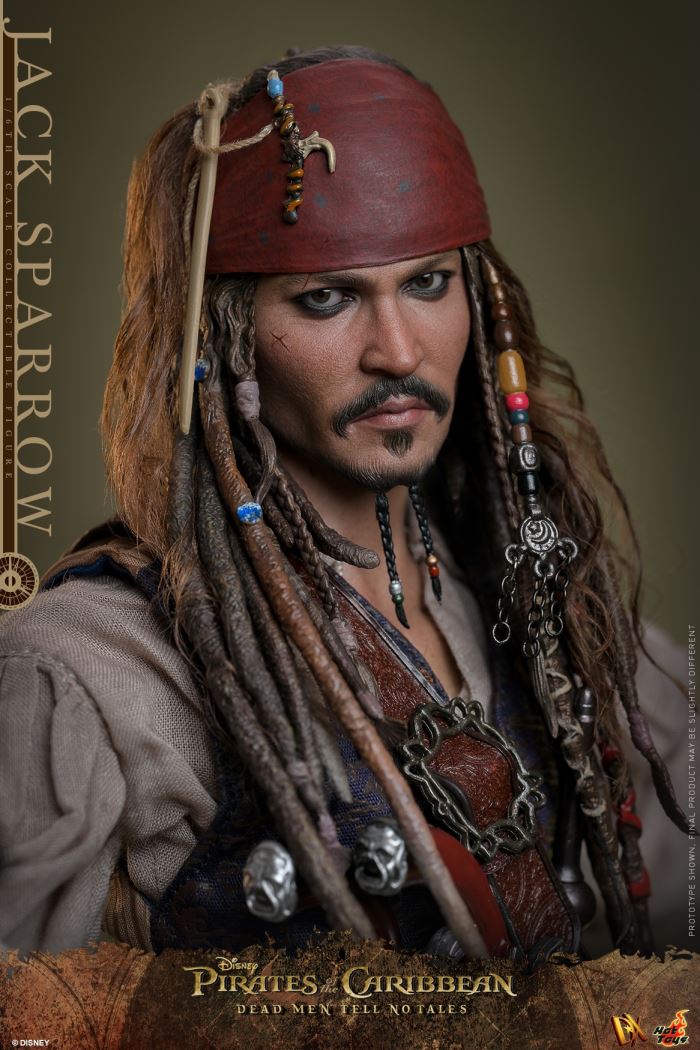Pirates of the Caribbean 5: Dead Men Tell No Tales Captain Jack Sparrow 1:6