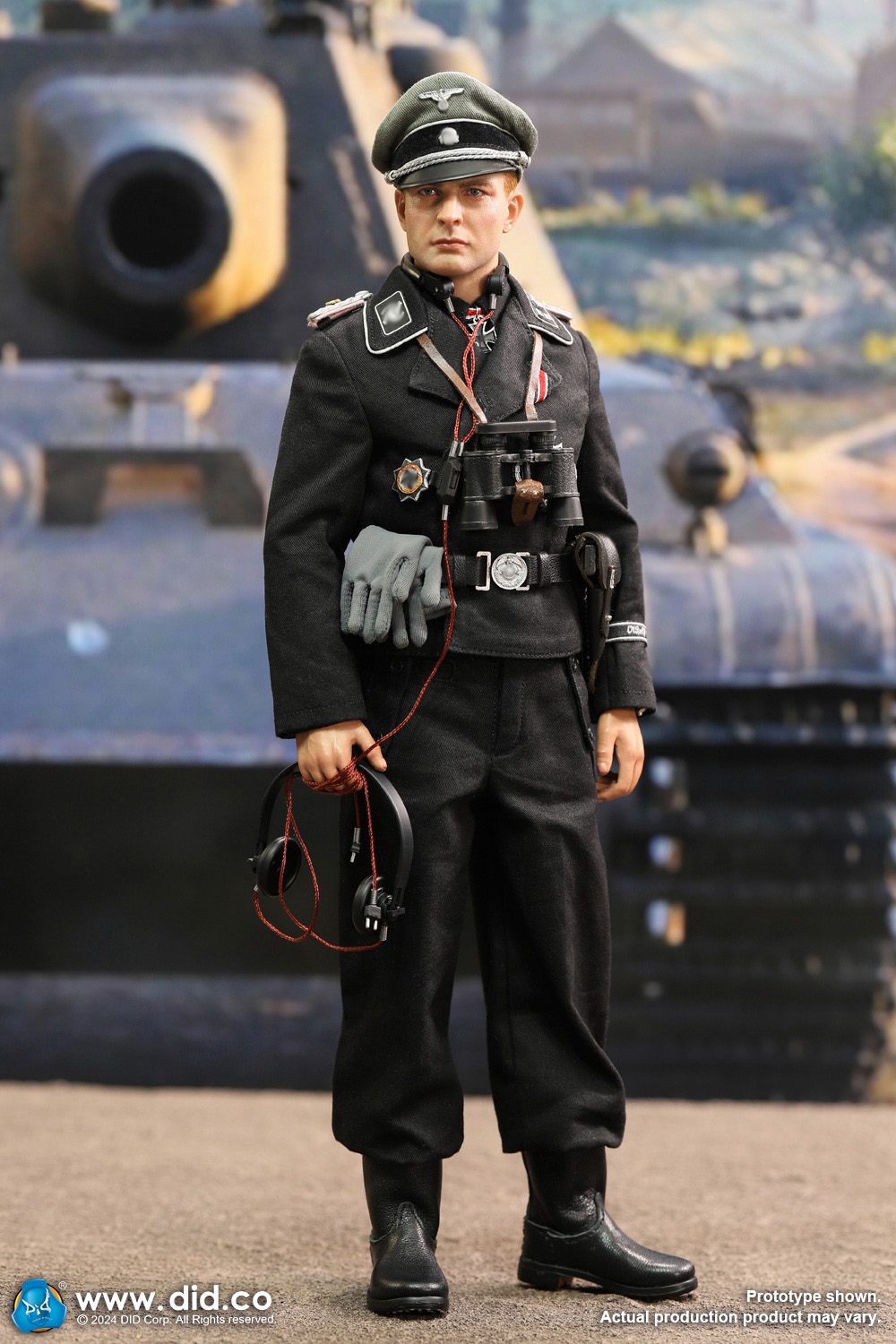 World War II German armor commander Max Wenscher 1/6