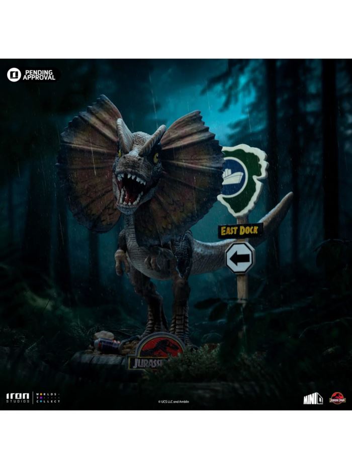 MiniCo Dilophosaurus - Jurassic Park