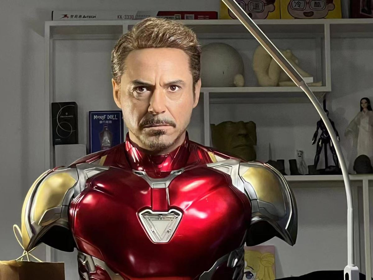 Iron Man MK85 Bust - Tony Stark Real Silicone Bust