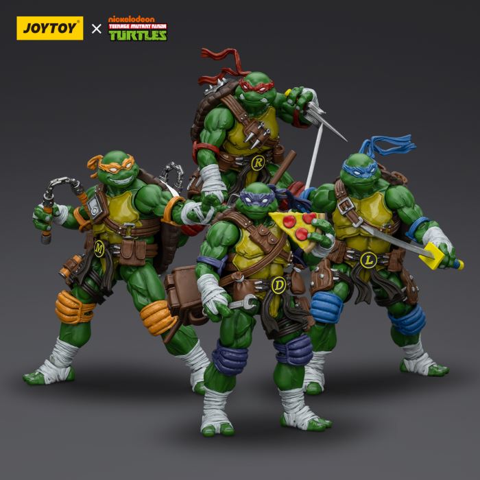 Ninja Turtles - Michelangelo/Donatello/Leonardo/Raphael 1/18