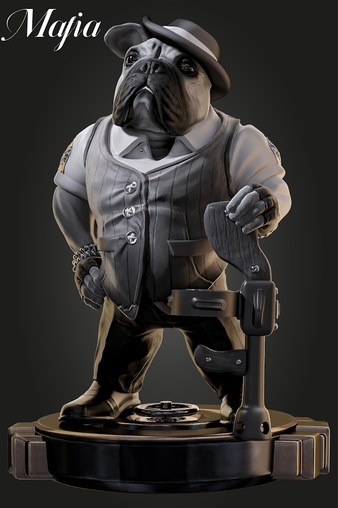 Mafia Spike - Tom and Jerry Hall of Fame