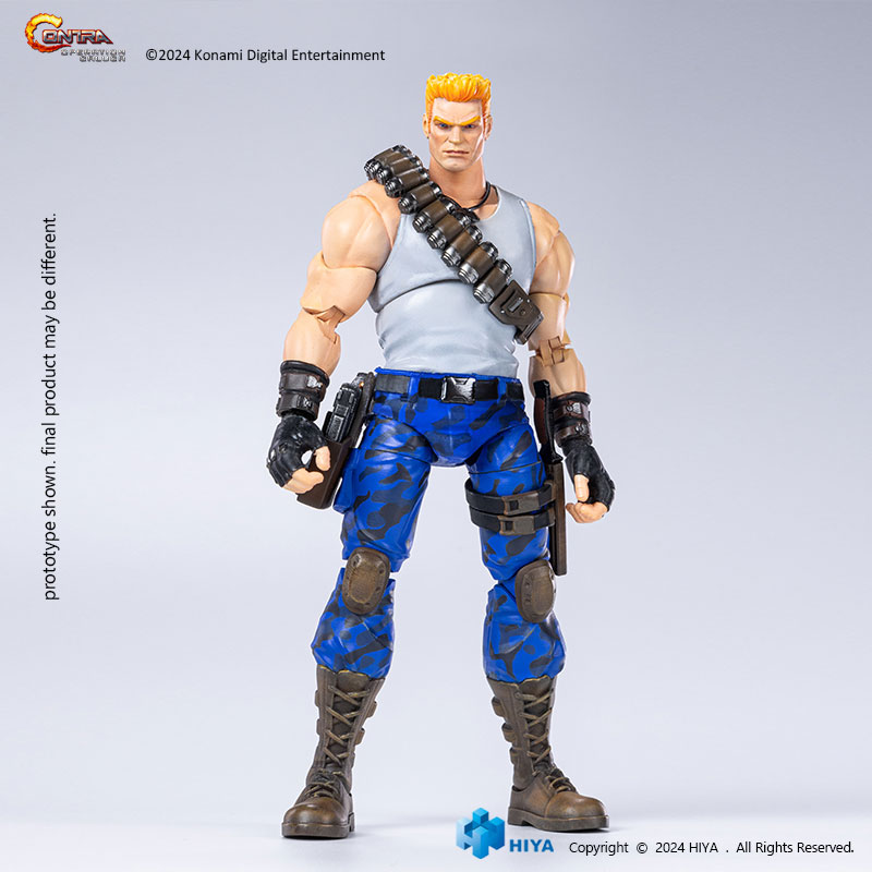 Contra: Operation Galuga 1/12 Exquisite Basic Action Figure Bill Rizer