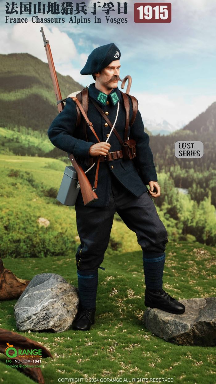 France Chasseurs Alpins in Vosges 1915 1/6