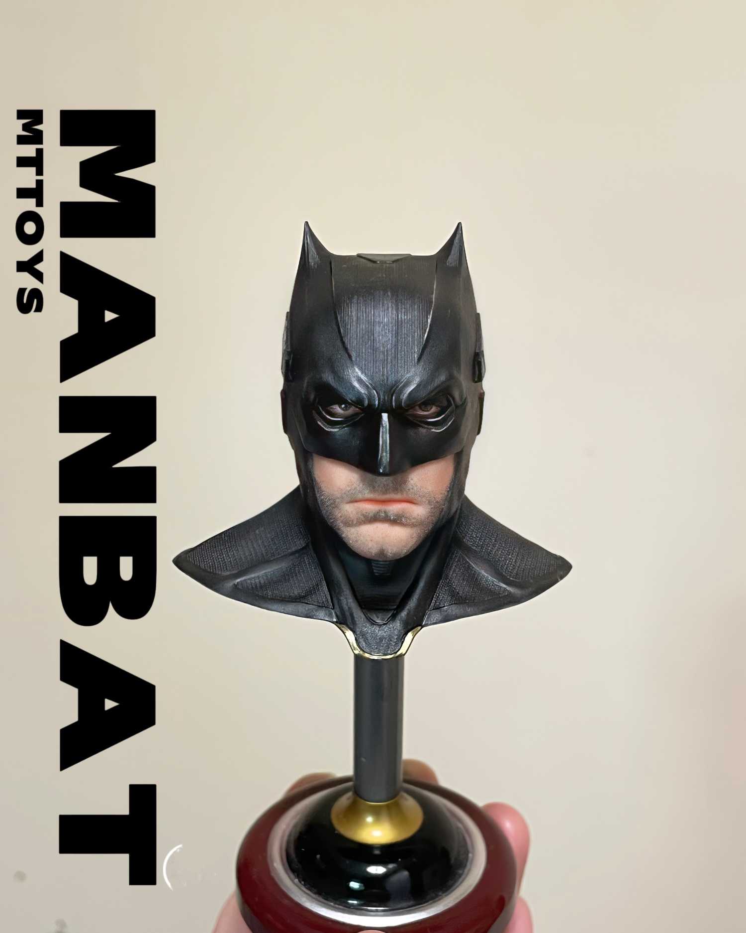 Bat Man Head Sculpture 1/6