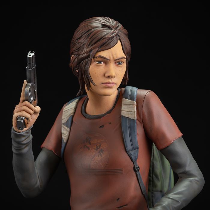 Ellie with Handgun