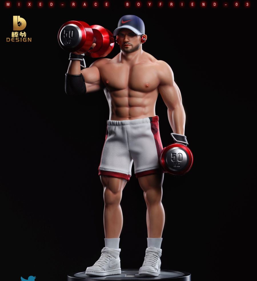 Original Mixed-Race BoyFriend #3 BODYBUILDER