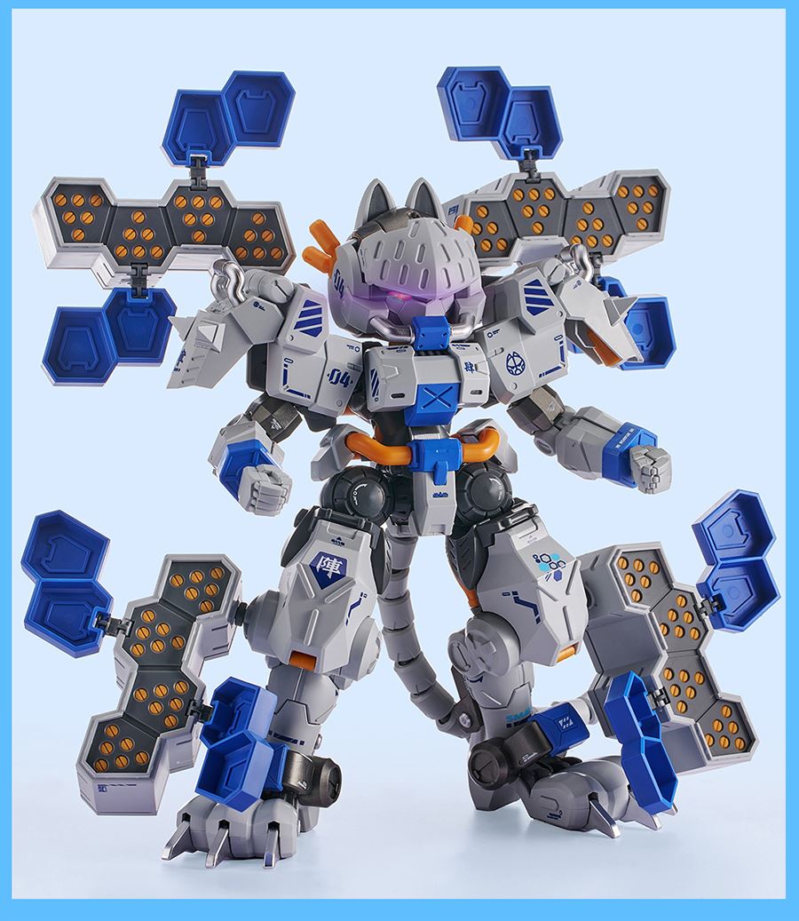 Original 04th Machine Array Heavy Armored Cat Mecha