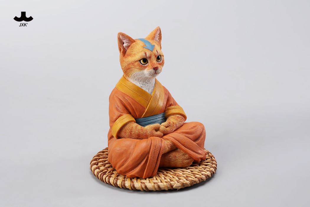 Airbender Cat Figurine