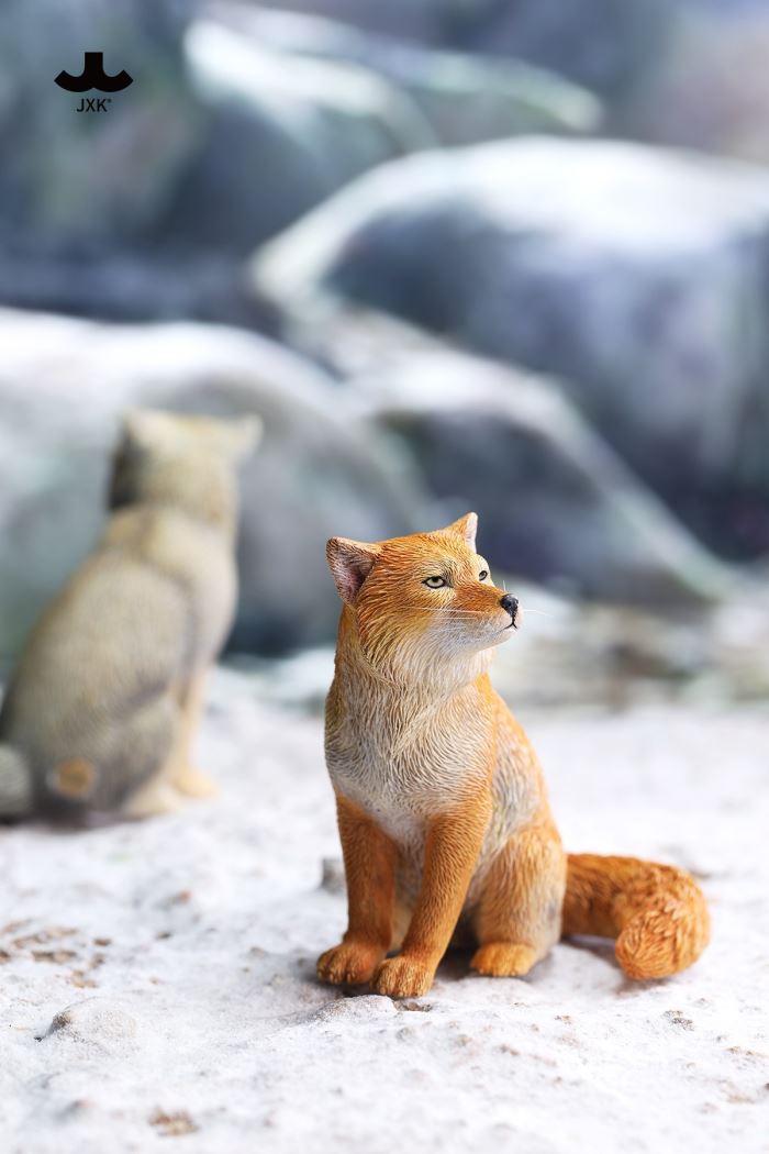 Tibetan Fox Figurine 1/12
