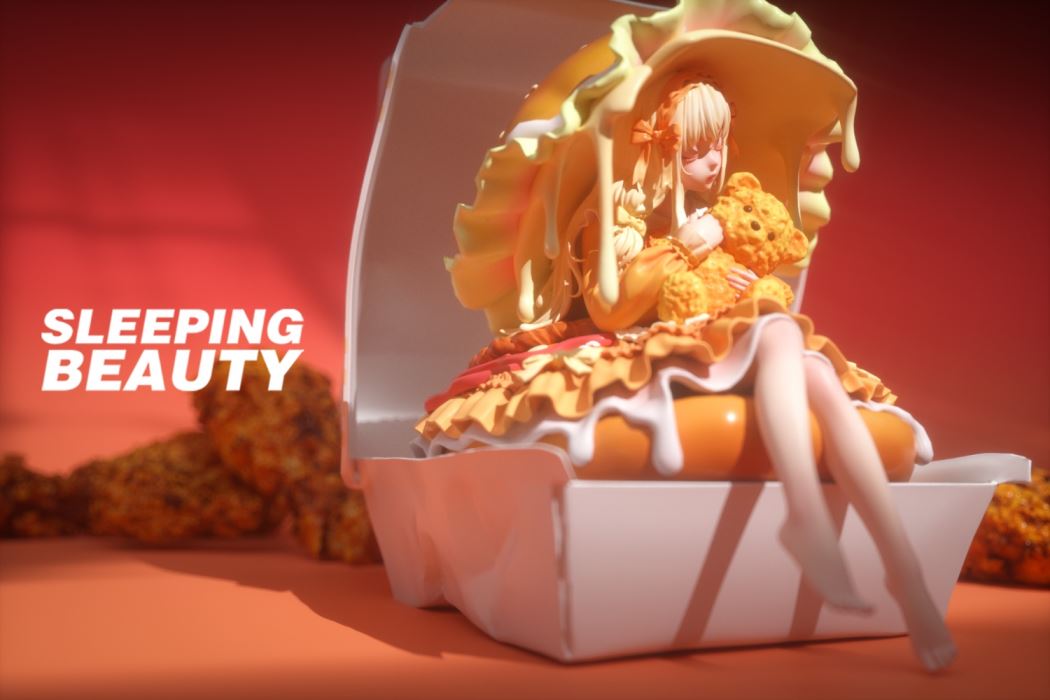 Sleeping Beauty - Burger Fairies