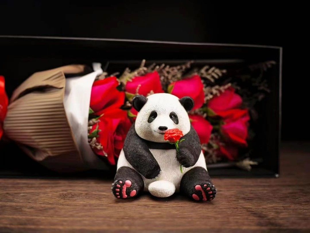 2024 Chinese Valentine’s Day Limited Edition Rose Panda