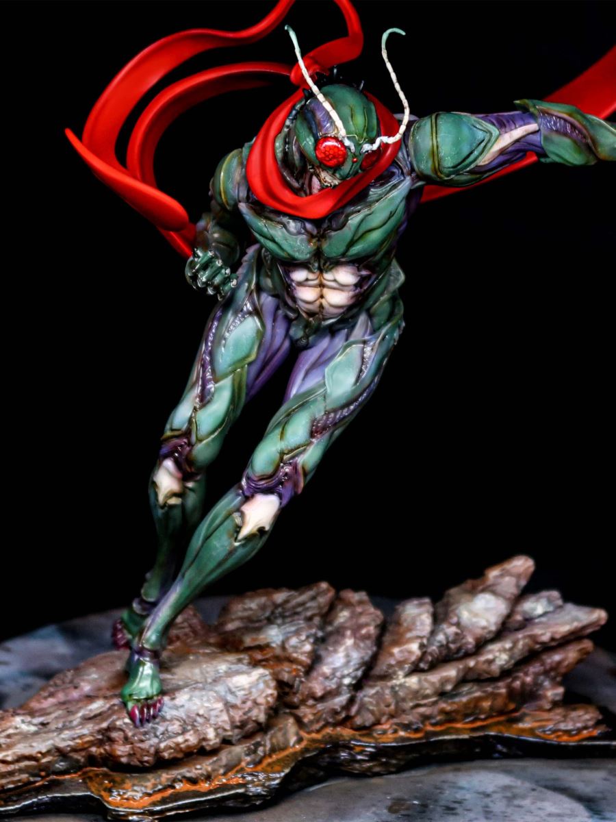 Original Insect Man Series Locust Man (Unpainted Figure）