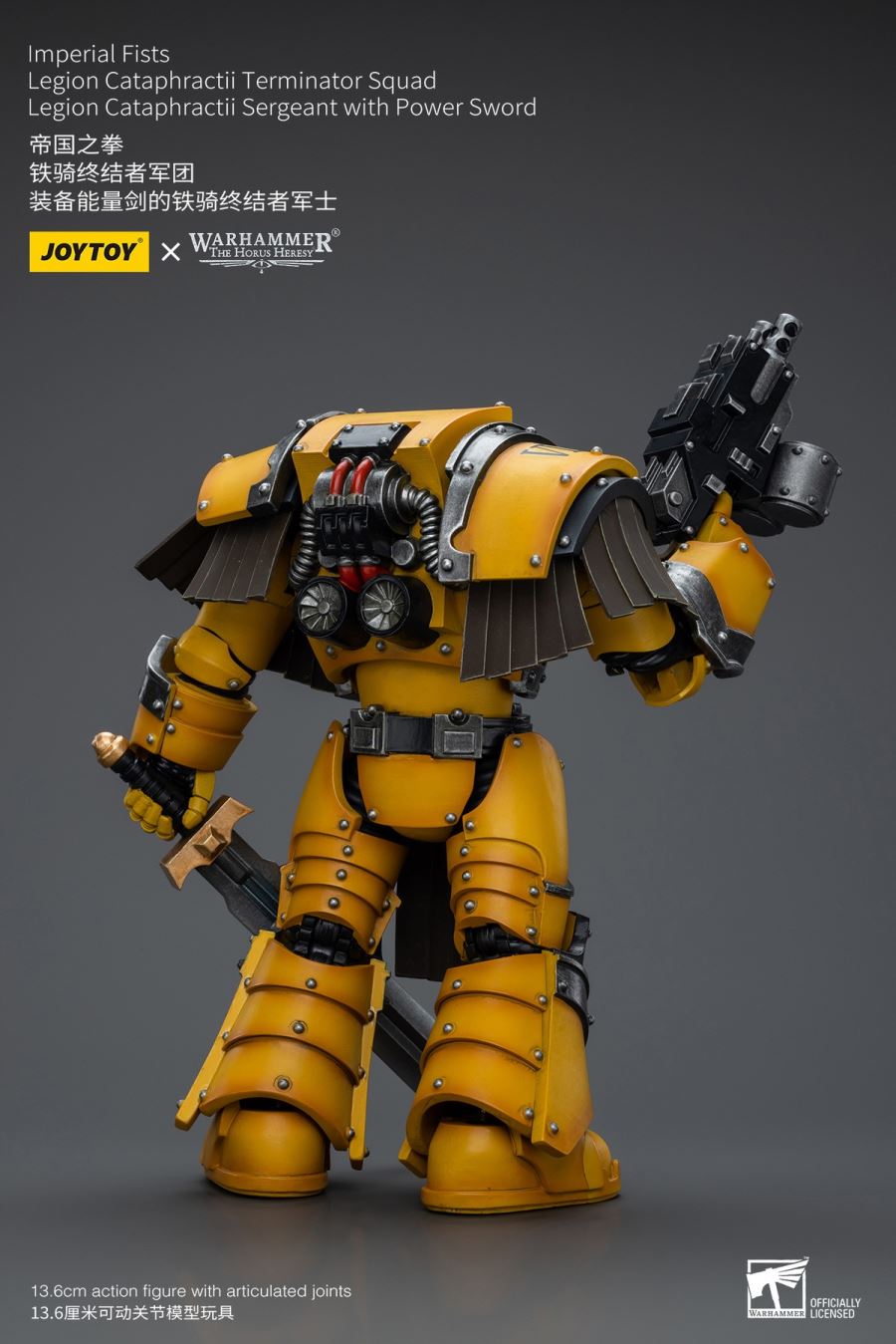 Imperial Fist Contemptor Dreadnought/Cavalry Terminator Sergeant/Cavalry Terminator 1/18