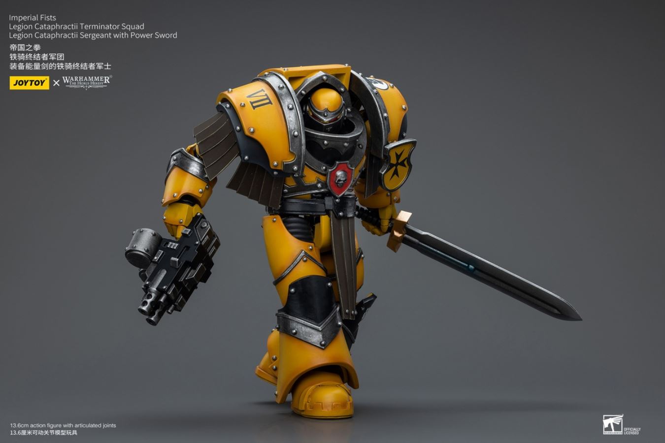 Imperial Fist Contemptor Dreadnought/Cavalry Terminator Sergeant/Cavalry Terminator 1/18