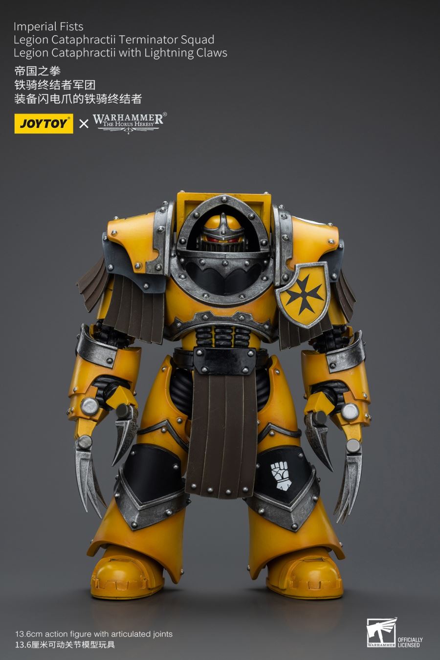 Imperial Fist Contemptor Dreadnought/Cavalry Terminator Sergeant/Cavalry Terminator 1/18