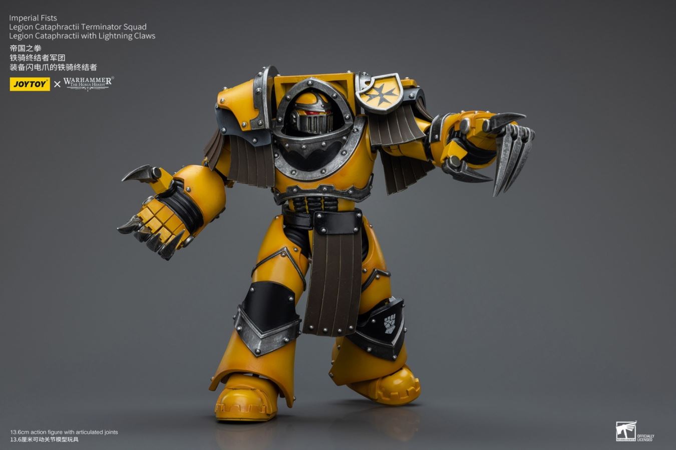Imperial Fist Contemptor Dreadnought/Cavalry Terminator Sergeant/Cavalry Terminator 1/18