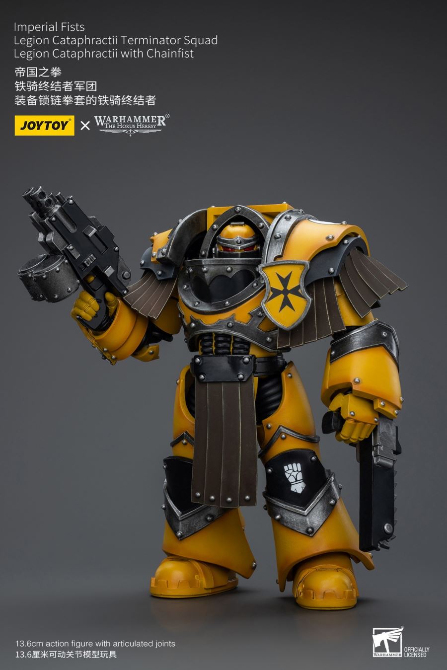 Imperial Fist Contemptor Dreadnought/Cavalry Terminator Sergeant/Cavalry Terminator 1/18