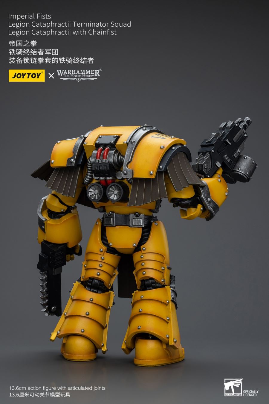 Imperial Fist Contemptor Dreadnought/Cavalry Terminator Sergeant/Cavalry Terminator 1/18