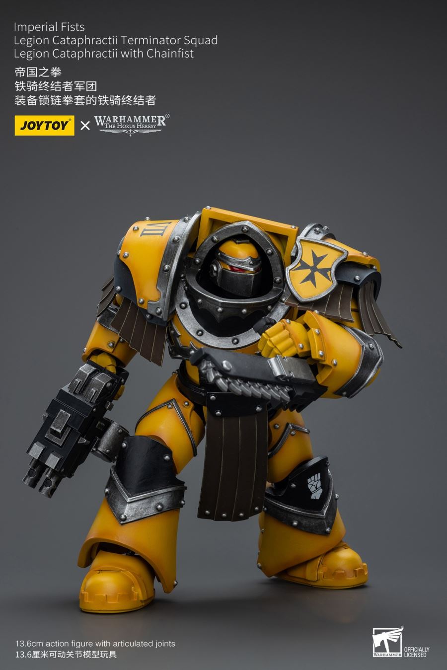 Imperial Fist Contemptor Dreadnought/Cavalry Terminator Sergeant/Cavalry Terminator 1/18