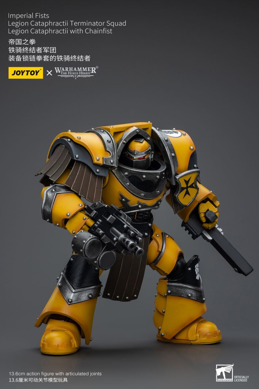 Imperial Fist Contemptor Dreadnought/Cavalry Terminator Sergeant/Cavalry Terminator 1/18