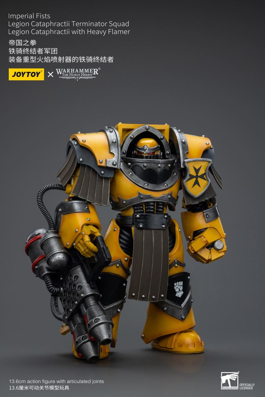 Imperial Fist Contemptor Dreadnought/Cavalry Terminator Sergeant/Cavalry Terminator 1/18