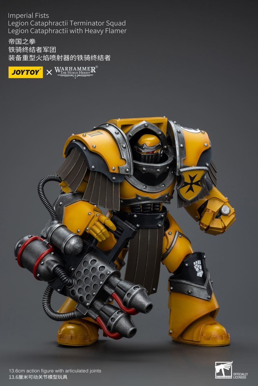 Imperial Fist Contemptor Dreadnought/Cavalry Terminator Sergeant/Cavalry Terminator 1/18