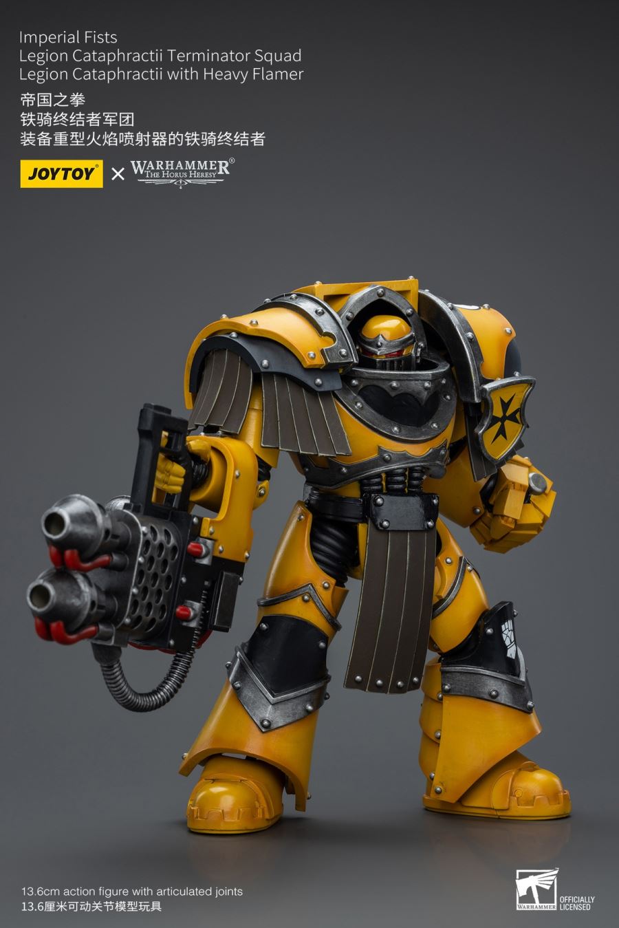 Imperial Fist Contemptor Dreadnought/Cavalry Terminator Sergeant/Cavalry Terminator 1/18