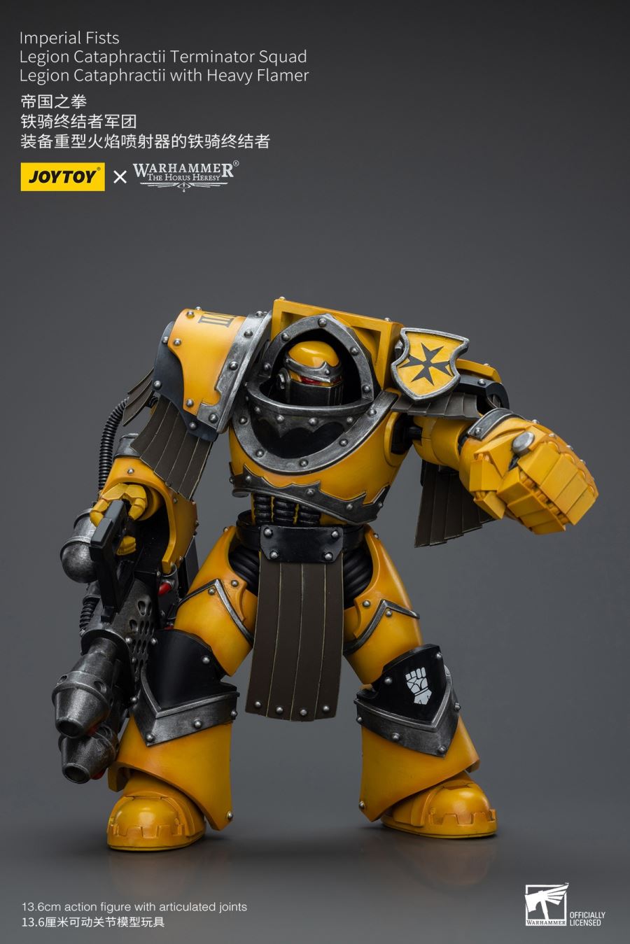 Imperial Fist Contemptor Dreadnought/Cavalry Terminator Sergeant/Cavalry Terminator 1/18