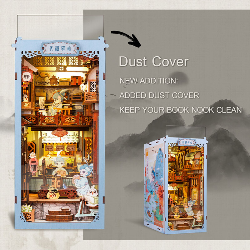 Miniature Dollhouse Azure Phoenix Lodge Wooden DIY Kit