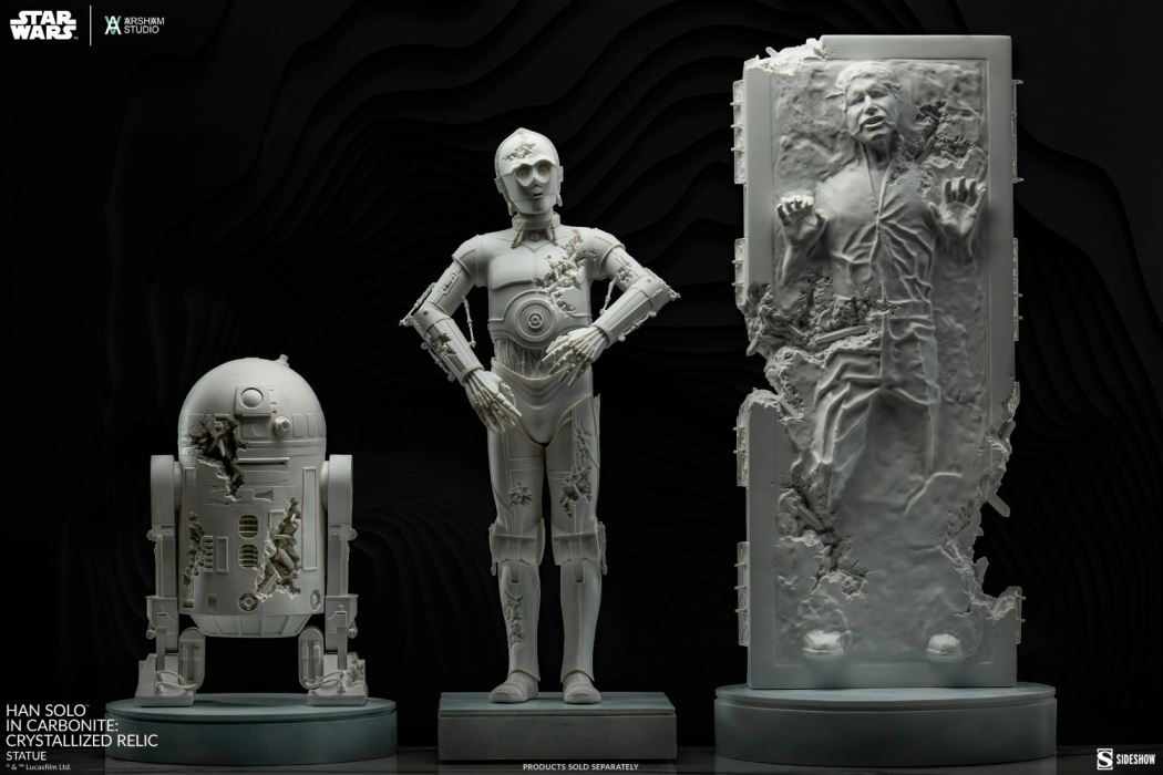 Star Wars Crystal Relic Han Solo - Carbon Frozen