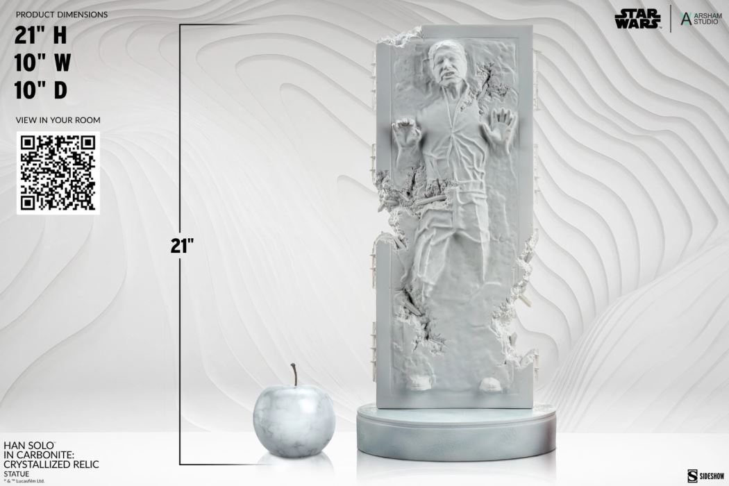 Star Wars Crystal Relic Han Solo - Carbon Frozen