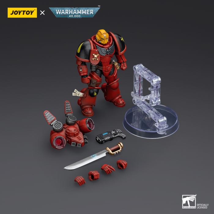 Warhammer 40,000- Blood Angels Dante/Jump Pack Arbiter Squad, Ultramarines-Biophagist 1/18