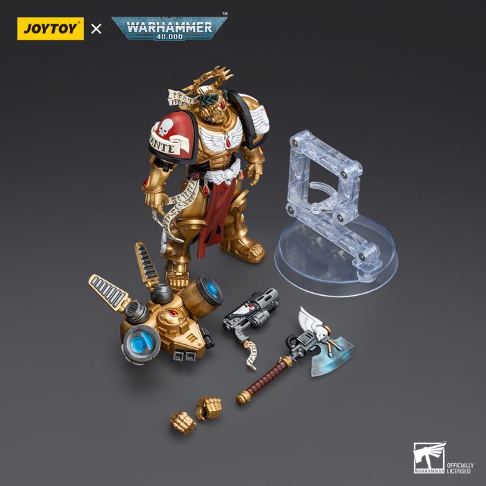 Warhammer 40,000- Blood Angels Dante/Jump Pack Arbiter Squad, Ultramarines-Biophagist 1/18