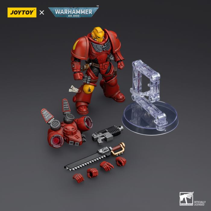 Warhammer 40,000- Blood Angels Dante/Jump Pack Arbiter Squad, Ultramarines-Biophagist 1/18
