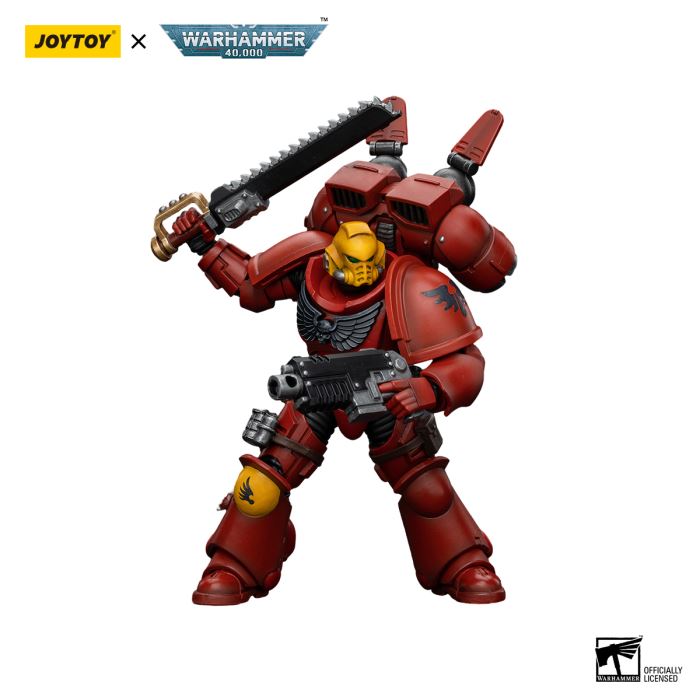 Warhammer 40,000- Blood Angels Dante/Jump Pack Arbiter Squad, Ultramarines-Biophagist 1/18