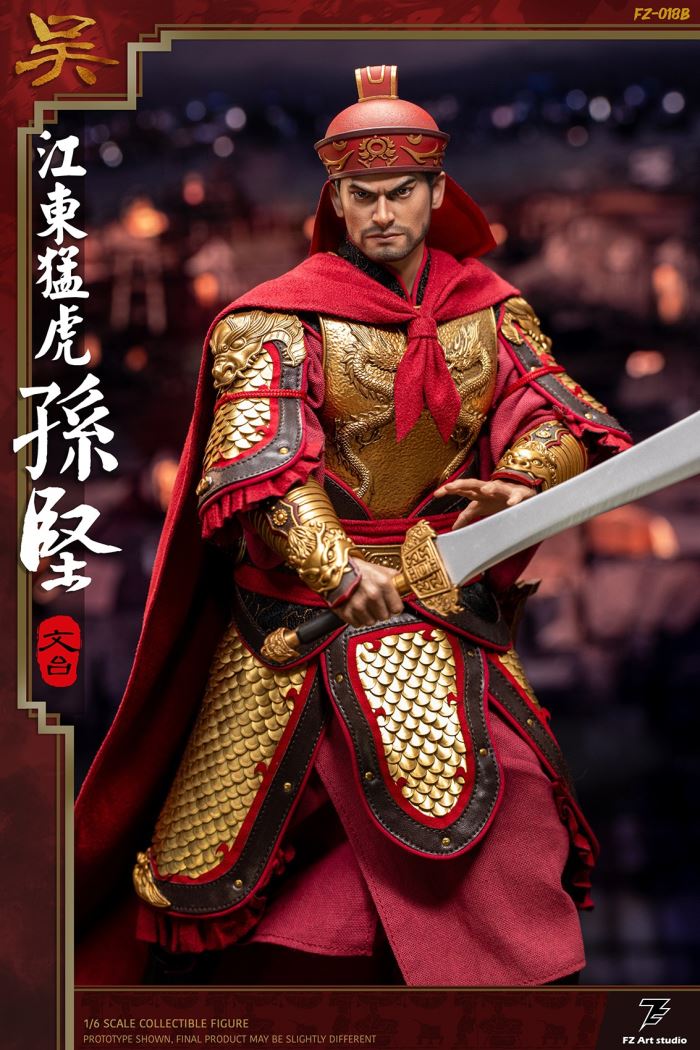 Wu Jiang dong Tiger Sun Jian Sun Wen Tai 1/6