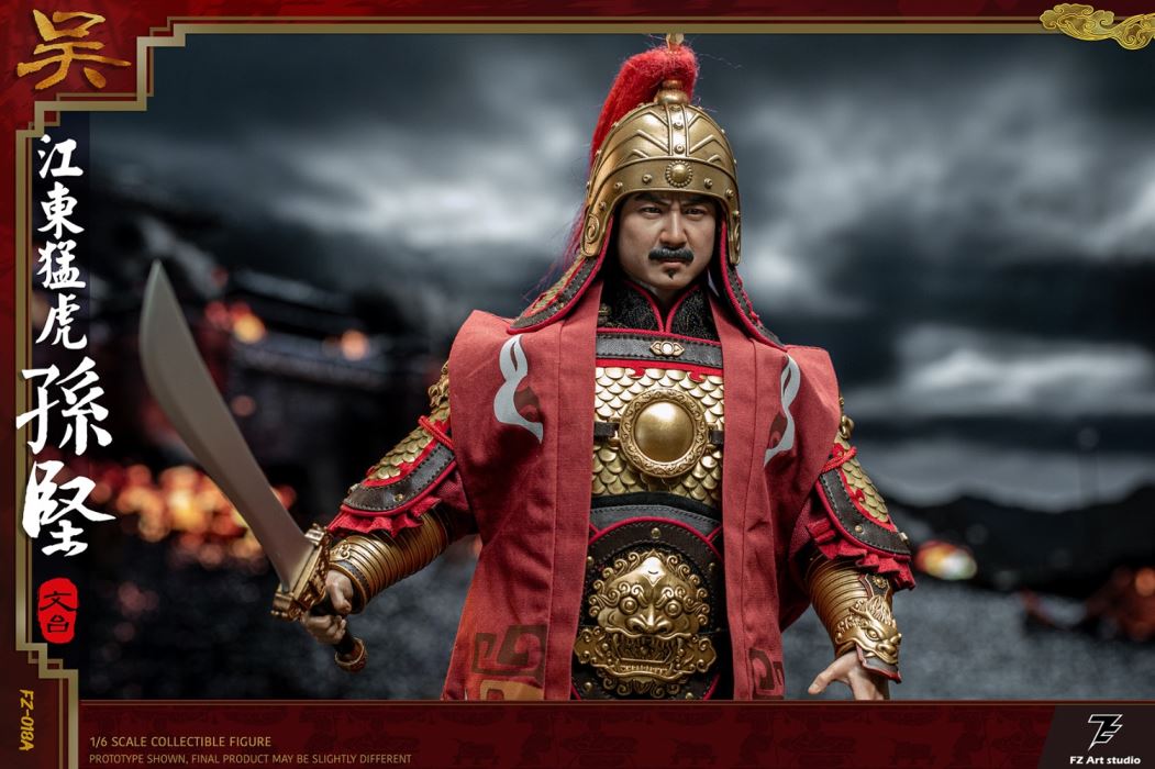 Wu Jiang dong Tiger Sun Jian Sun Wen Tai 1/6