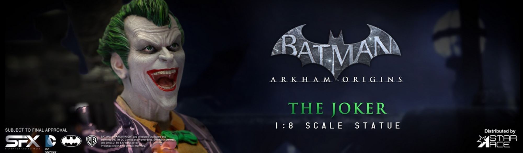 Batman: Arkham Origins - Joker 1/8
